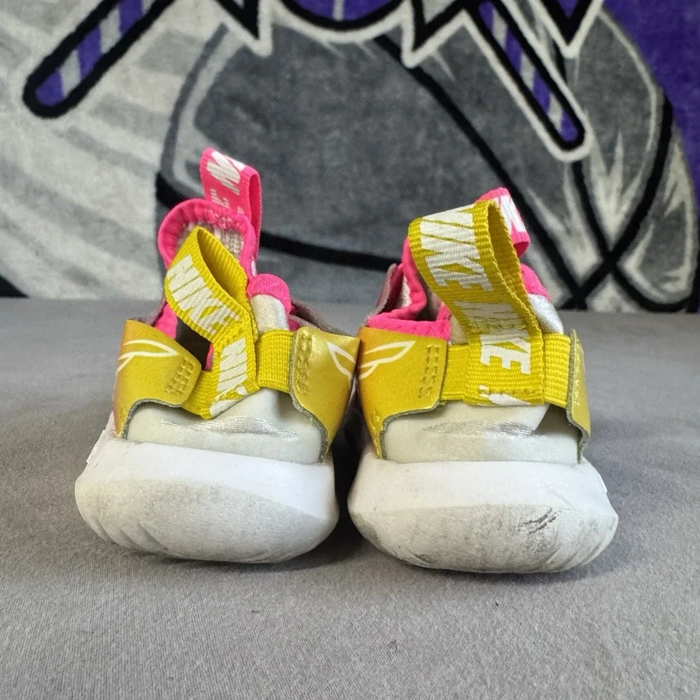 Size 6c - NIKE Flex Runner Sun TD Wings Toddler Girl Sneakers Shoes CT0729-001